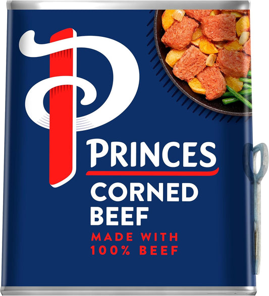 Princes Corned Beef | 100% Beef | 6 x 340g