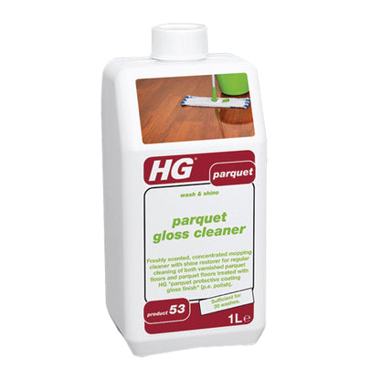 HG Parquet Gloss Cleaner Wash & Shine (Product 53) 1L