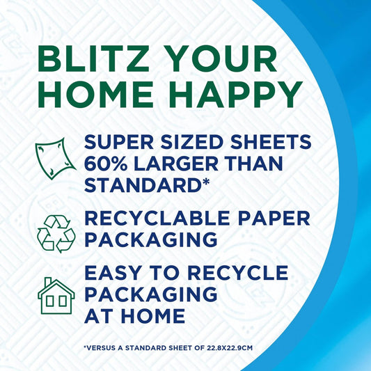 Regina Blitz XL Kitchen Towel {New 140 Sheet 3ply, Twin Pack} - UK BUSINESS SUPPLIES