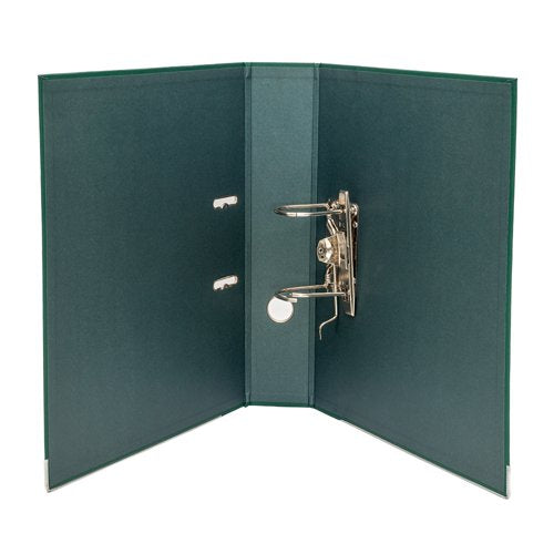 5 Star Premium Lever Arch File Foolscap 70mm Spine Polypropylene Green (Pack of 10) 913225