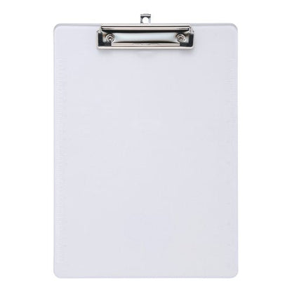 5 Star Clipboard Solid Plastic with Rounded Corners A4 Clear 913721
