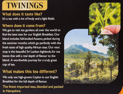 Twinings English Breakfast String & Tagged 100's - UK BUSINESS SUPPLIES