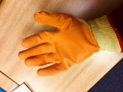Latex Palm Coated  Multi-purpose Glove x 10-Pack {All Sizes}