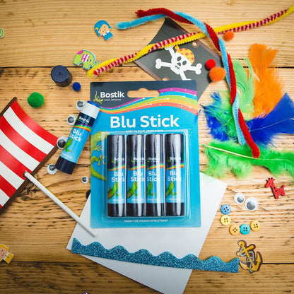 Blu-Tack Bostik Glue Stick x4 Pack