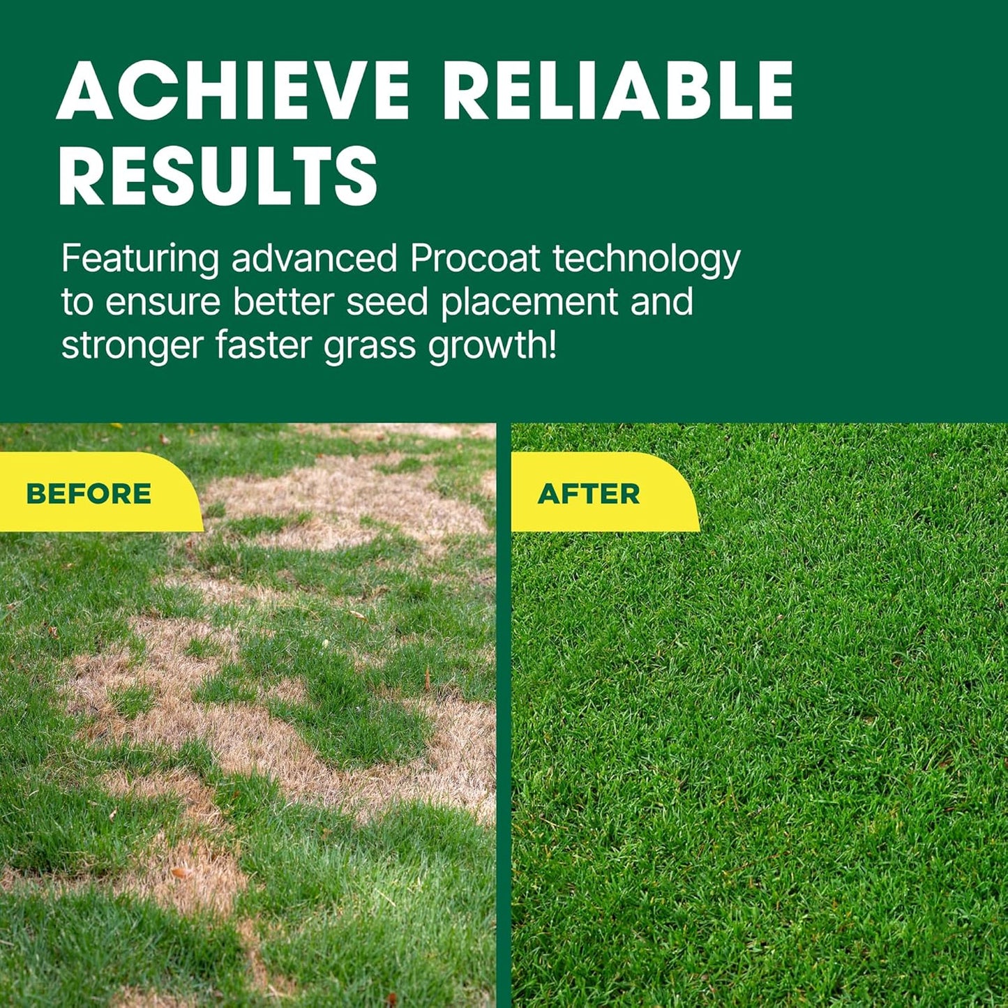 Doff Fast Acting Lawn Seed with Procoat- 1kg
