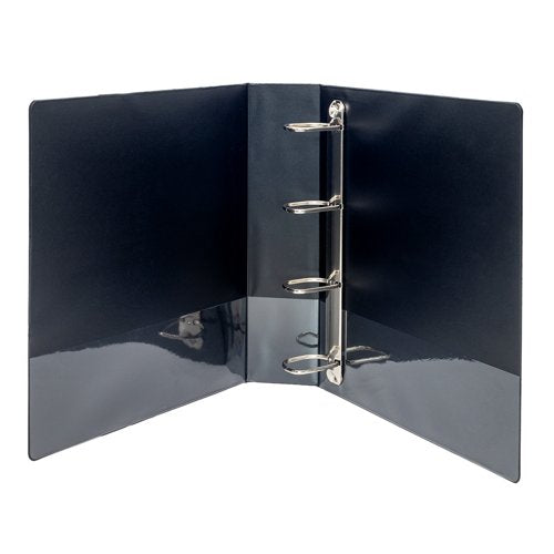 5 Star 4D-Ring Presentation Ring Binder A4 Polypropylene 50mm Black (Pack of 10) 933074