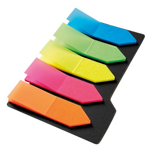 5 Star Index Arrow 12x42mm Assorted 25 Arrows per Card 935460