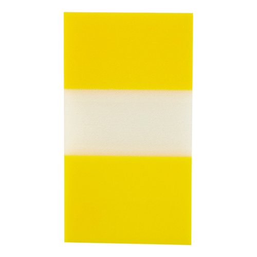 5 Star Standard Index Flags 25x45mm 50 Flags per Pad Yellow 938209