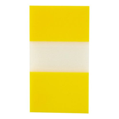 5 Star Standard Index Flags 25x45mm 50 Flags per Pad Yellow 938209