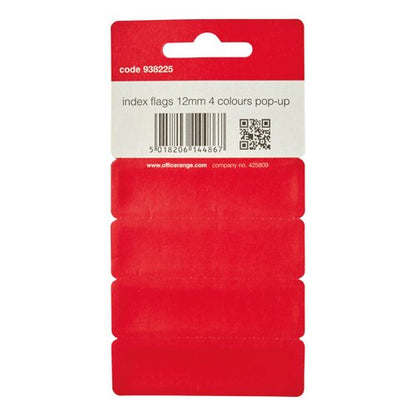 5 Star Index Flags 12x45mm 40 Flags per Colour x4 Colours 938225