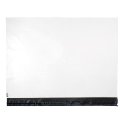 5 Star Envelope Waterproof Polythene Peel/Seal Opaque 590x430mm 50mm Flap (Pack of 100) 938519