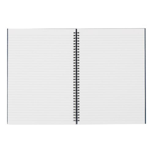 5 Star Wirebound Hardback Notebook Ruled A4 140 Page Indigo (Pack of 5) 943482