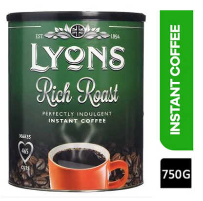 Lyons Rich Roast Coffee 750g - UK BUSINESS SUPPLIES