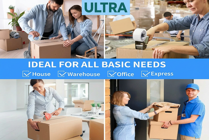 Ultratape Clear Packaging Tape | 48mm x 40m | 6 Roll Sleeve