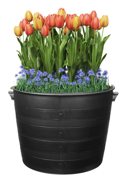 Blacksmith Black Patio Planter 35cm - UK BUSINESS SUPPLIES