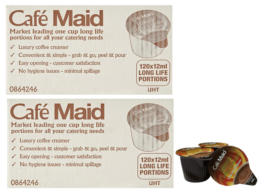Cafe Maid Luxury Coffee Creamer Pots 12ml (Pack of 120) A02082