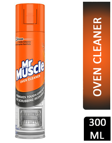 Mr Muscle Oven Cleaner 300ml (Self-scouring foaming formula) 667597