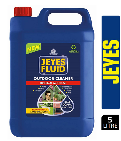Jeyes Fluid Outdoor Disinfectant 5 Litre {New Pack}