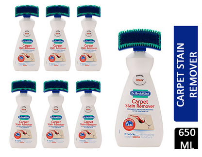 Dr Beckmann - Carpet Cleaning Fluid & Brush 650ml - UK BUSINESS SUPPLIES