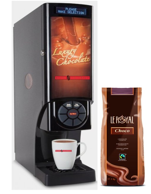 Le Royal Fairtrade Chocolate Powder for Vending 1kg (Brown bag)