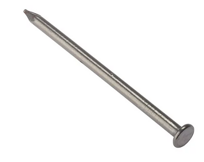 ForgeFix Round Head Nail | Bright Finish | 25mm | Bag of 250g