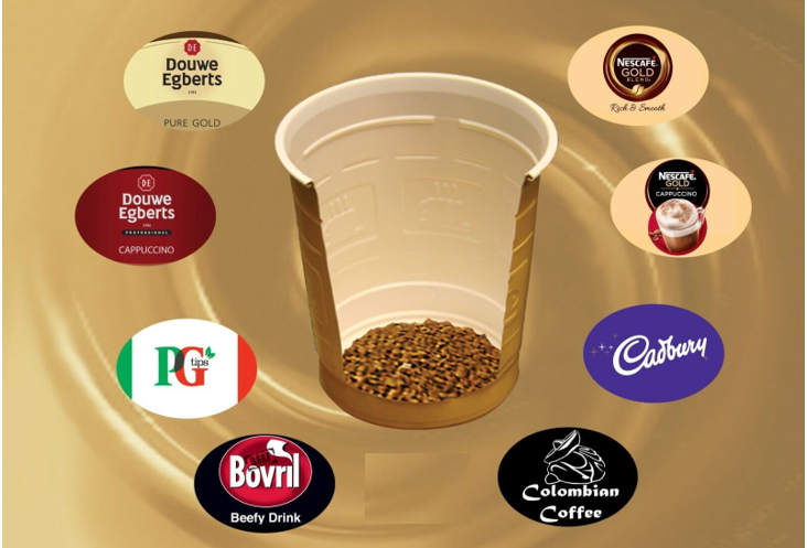 Nescafe Gold Blend Decaf Vending In Cup (25 Cups)