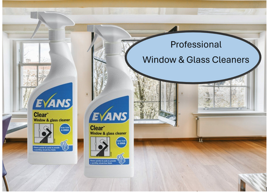 Evans Vanodine Clear Window & Glass Cleaner 750ml