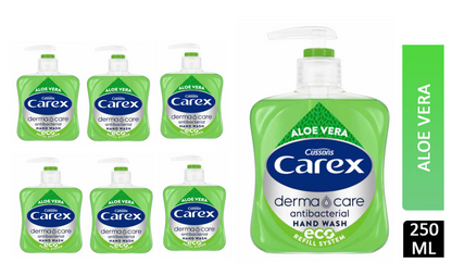 Carex Aloe Vera Antibacterial Liquid Hand Wash 250ml