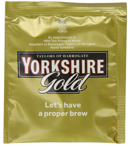 Yorkshire Gold Envelope String & Tag Tea Bags 1 x 200