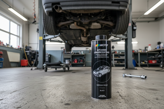 Motip Bitumen Undercoating | Black | 1 litre