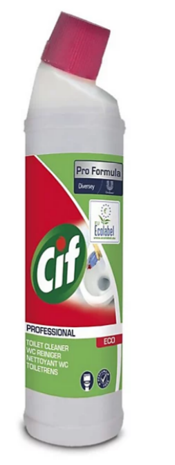 CIF Eco Pro Formula Toilet Cleaner 750ml (Perfume & Dye free)