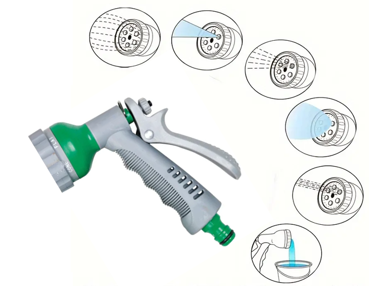 SupaGarden 6 Dial Spray Gun