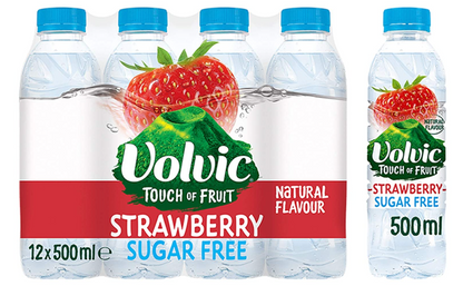 Volvic Touch of Fruit Strawberry Fruit Water 500ml (Pack of 12) 122440
