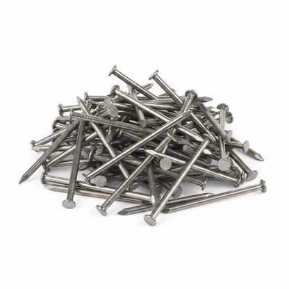 ForgeFix Round Head Nail | Bright Finish | 25mm | Bag of 250g