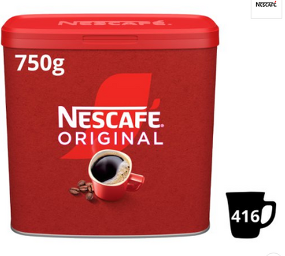 Nescafe Original Instant Coffee 750g | Coffee Granules 750g