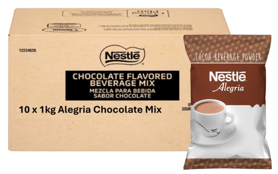 Nestle Hot Chocolate Powder Bag 1kg | Alegria Machine | All Vending Machines