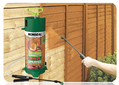 Ronseal Precision Pump Fence Sprayer | Fast, Even Coverage | Adjustable Spray