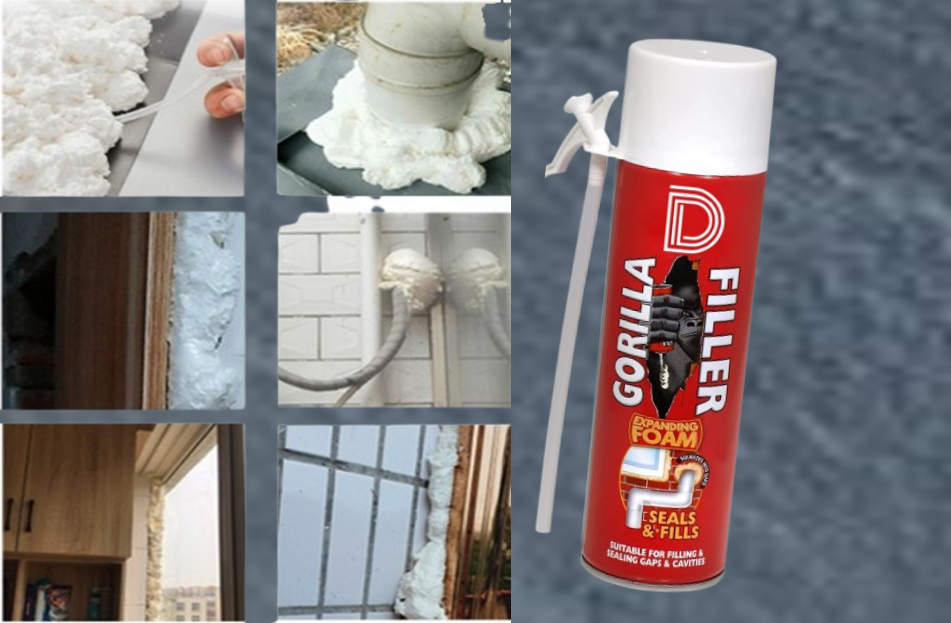 151 Gorilla Filler | 750ml Can | Expanding Foam | 1 x 750ml