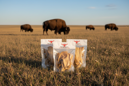 The Buffalo Co: Buffalo Ears 10 Pack | 100% Natural | High Protein, Low Fat Treats
