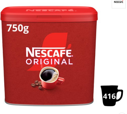 Nescafe Original Instant Coffee 750g | Coffee Granules 750g