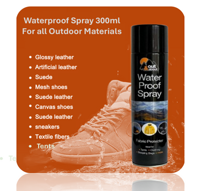 Out & About Waterproof Spray Fabric Protector 300ml