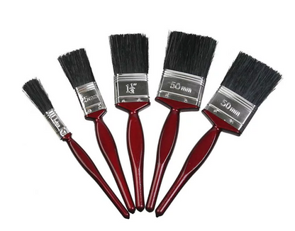 Lynwood 5 Pack General use Paint Brushes | Synthetic Bristles | All Paint types