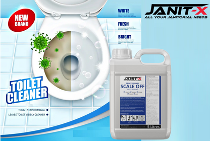 Janit-X Scale Off Toilet & Urinal Restorer 5 litre Concentrate