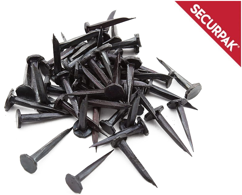 Securpak Blue Cut Tacks 100g 25mm | Carpet Fitting | Blue Finished