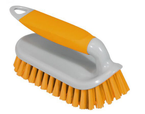 Brights Hand held Scrubbing Brush | Carpets Clothing Outdoor Furniture Car Wheels| Assorted Colo