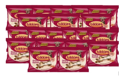 Munch & Crunch Bikkies Gravy Bones Dog Biscuits 300g