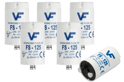 Dencon Electrical Single Fluorescent Tube Starter FS-125
