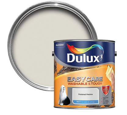 Dulux  Easycare Matt Emulsion Paint For Walls And Ceilings - Polished Pebble 2. 5L