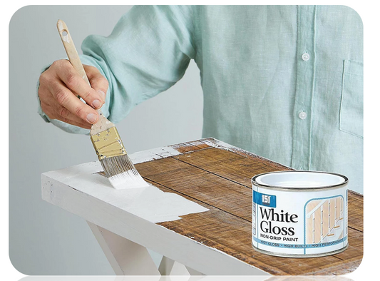 151 Non Drip White Gloss | Non drip | Low odour | 1 x 180ml