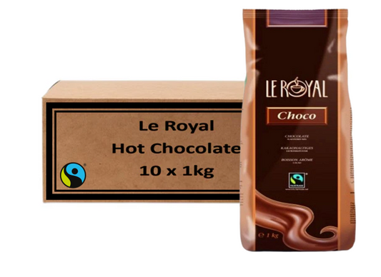 Le Royal Fairtrade Chocolate Powder for Vending 1kg (Brown bag)